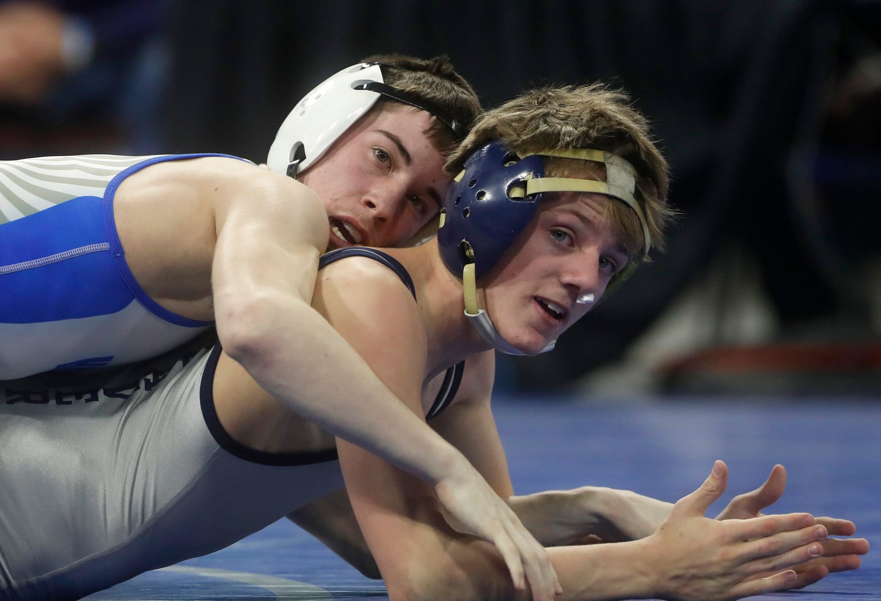 Championship round of state wrestling
